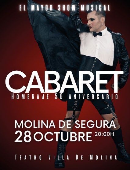 El espectáculo musical CABARET llega al Teatro Villa de Molina el sábado 28 de octubre - 1, Foto 1