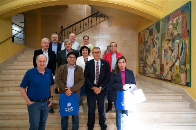 Una delegación de Perú visita la CHS para estudiar la gestión eficiente de los recursos hídricos - 1, Foto 1