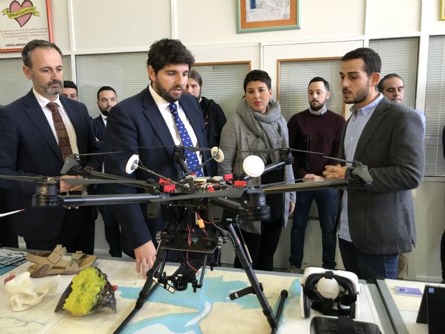 López Miras visita en Cartagena el Centro Tecnológico de la Energía y el Medio Ambiente y el Centro Europeo de Empresas e Innovación - 1, Foto 1