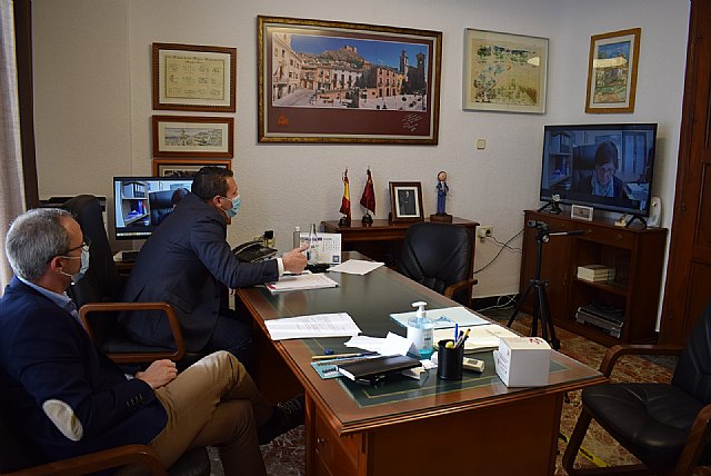 Mula pide a Canales del Taibilla solicitar los Fondos Europeos Covid-19 para ejecutar actuaciones como la renovación del ramal de agua potable al municipio - 1, Foto 1