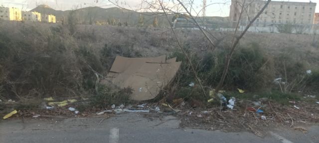 El Grupo Municipal Socialista denuncia el abandono por parte del PP de Ballesta del entorno del IES Sierra de Carrascoy de El Palmar - 2, Foto 2