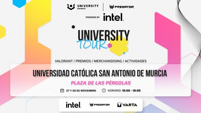 La UCAM recibe el UNIVERSITY Tour que llega con contenidos de gaming y entretenimiento - 1, Foto 1