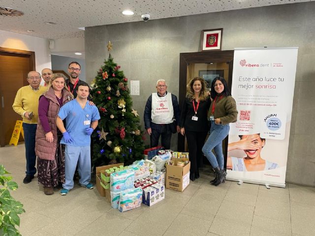 Ribera Hospital de Molina se suma a la campaña de recogida de alimentos de Cáritas - 1, Foto 1