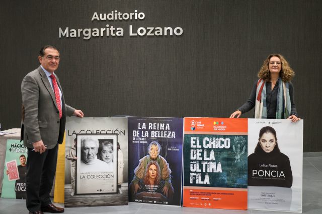 El Auditorio Margarita Lozano acoge la programación teatral para el primer semestre del año en Lorca, con espectáculos de primer nivel - 1, Foto 1