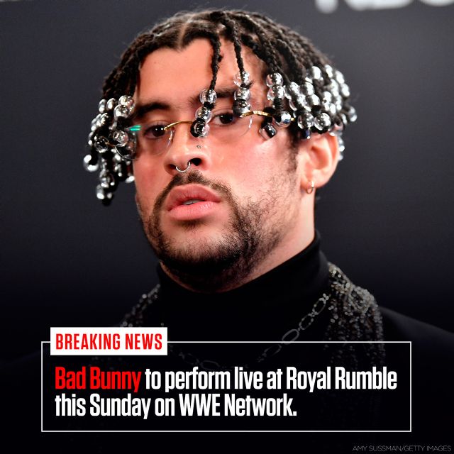 Bad Bunny actuará en directo en el Royal Rumble® de la WWE® - 2, Foto 2