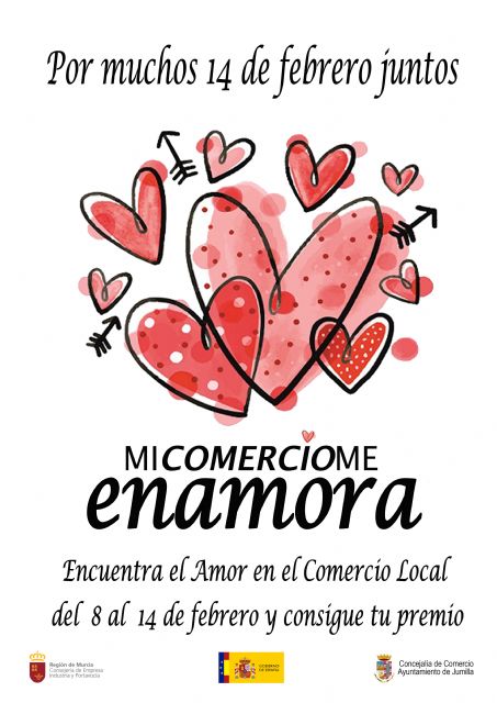 El Ayuntamiento premiará las compras en Jumilla del 8 al 14 de febrero a través de la campaña 'Mi comercio me enamora' - 1, Foto 1