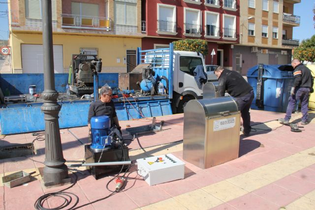 Ponen en marcha contenedores soterrados en Puerto Lumbreras para mejorar la imagen del municipio - 1, Foto 1