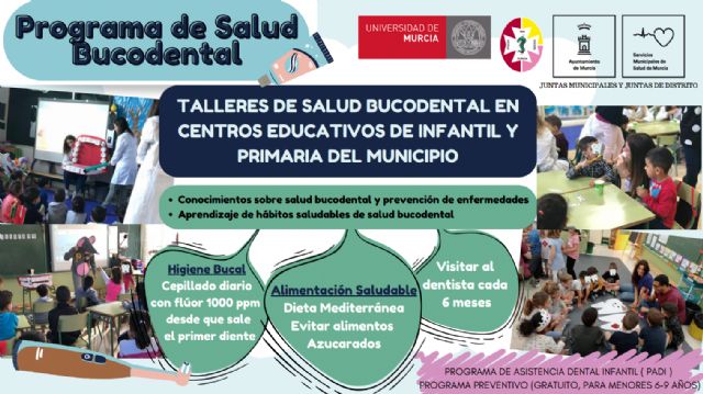 El Ayuntamiento de Murcia, la UMU y el Colegio de Dentistas, juntos para la promoción de la higiene bucodental en la infancia - 1, Foto 1