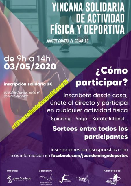Puerto Lumbreras organiza el próximo domingo una yincana solidaria online para recaudar fondos para material sanitario para la lucha contra el COVID-19 - 3, Foto 3