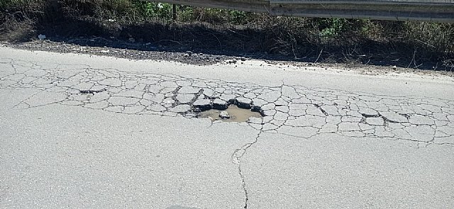 Numerosos obstáculos para los conductores de Alquerías que quieren ir a Murcia - 4, Foto 4