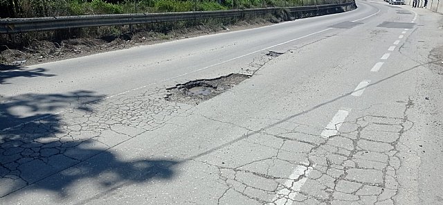 Numerosos obstáculos para los conductores de Alquerías que quieren ir a Murcia - 5, Foto 5