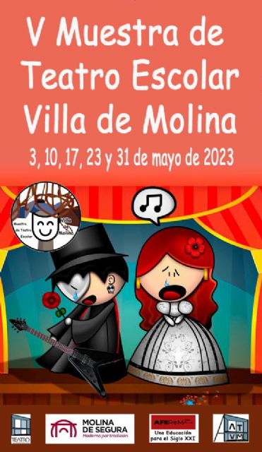 La V Muestra de Teatro Escolar 2023 de Molina de Segura se celebra del 3 al 31 de mayo en el Teatro Villa de Molina - 1, Foto 1