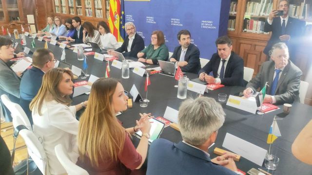 Isabel asiste al XV Consejo de Política Científica, Tecnológica y de Innovación en Zaragoza - 1, Foto 1