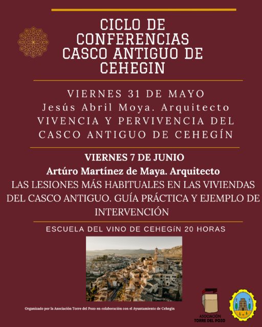 Ciclo de conferencias sobre el Casco Antiguo de Cehegín - 2, Foto 2