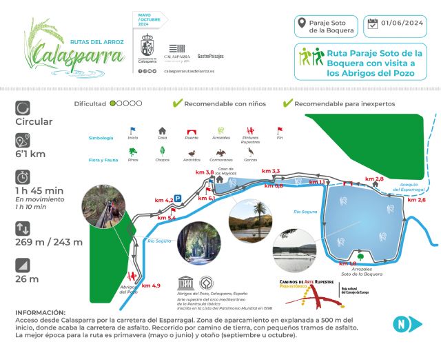 Ruta Paraje Soto de la Boquera con Visita al Conjunto Rupestre los Abrigos del Pozo - 2, Foto 2