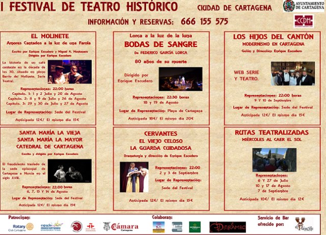 El Festival de Teatro Histórico arranca este fin de semana en Cartagena - 1, Foto 1