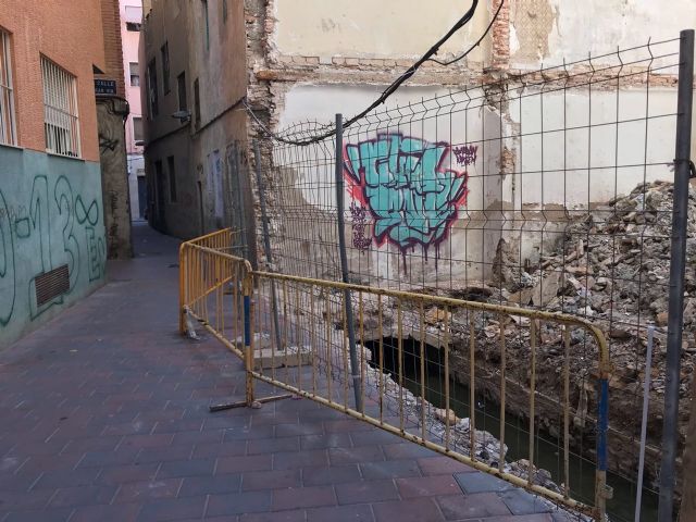 Ahora Murcia denuncia el estado de insalubridad de una acequia desde hace semanas en pleno barrio del Carmen - 1, Foto 1