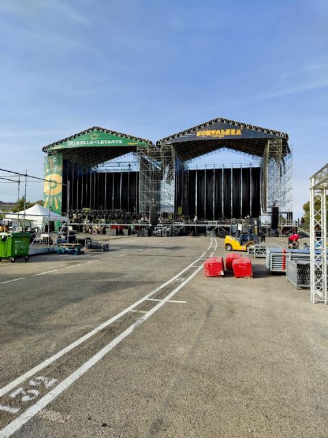 Cerca de 9.000 plazas de aparcamiento para el festival Fortaleza Sound de Lorca - 2, Foto 2