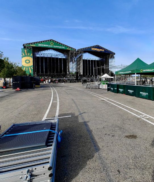 Cerca de 9.000 plazas de aparcamiento para el festival Fortaleza Sound de Lorca - 3, Foto 3