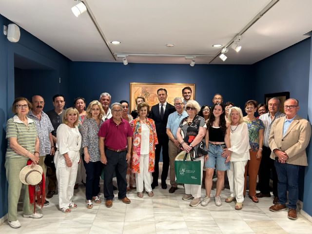 Marcos da la bienvenida a la Comunidad a una delegación de la Casa Regional de Murcia en Valencia - 1, Foto 1