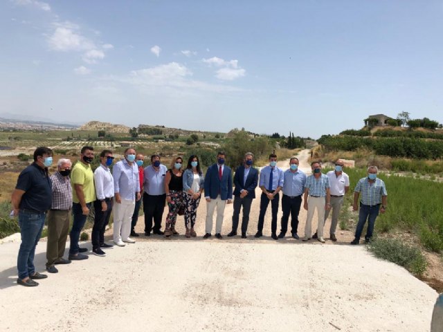 Visita del Consejero de Fomento y el Director General de Carreteras para el arreglo de la RM-531 y el cambio del Arco Noroeste - 2, Foto 2