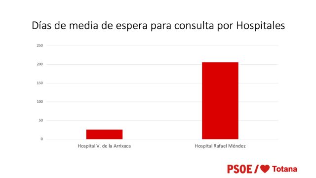 Los Socialistas de Totana instan a la Conserjería de Salud de la Región de Murcia a reforzar con más personal el Área III de Salud - 1, Foto 1