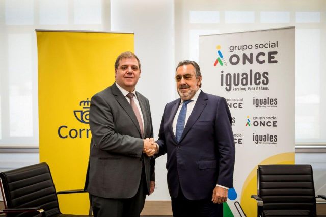 Correos y el Grupo Social ONCE firman un convenio para fomentar la inclusión social y empleabilidad de las personas con discapacidad - 1, Foto 1