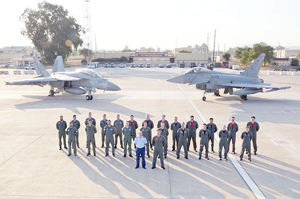 Oportunidad única para el entrenamiento aéreo de pilotos de combate españoles y americanos a través del ejercicio Iberian Liberty 22 - 1, Foto 1