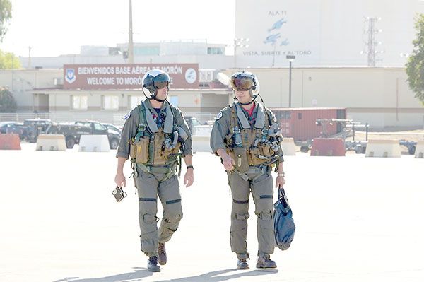 Oportunidad única para el entrenamiento aéreo de pilotos de combate españoles y americanos a través del ejercicio Iberian Liberty 22 - 3, Foto 3