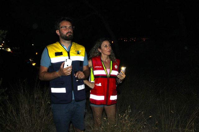 Un incendio arrasa unos 2.500 metros cuadrados de monte bajo y pinos en Carraclaca en Lorca - 4, Foto 4