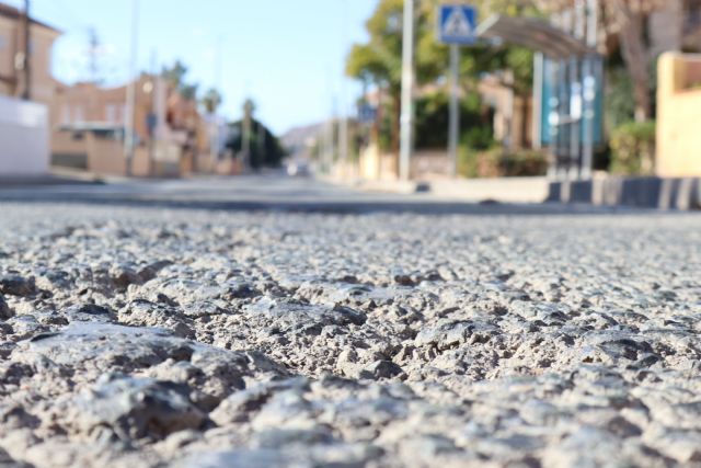 El PSOE lamenta el absoluto abandono de la travesía de Calabardina por parte del Gobierno Regional - 1, Foto 1