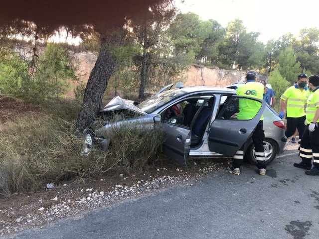 Heridos de un accidente de tráfico en Alhama de Murcia - 1, Foto 1