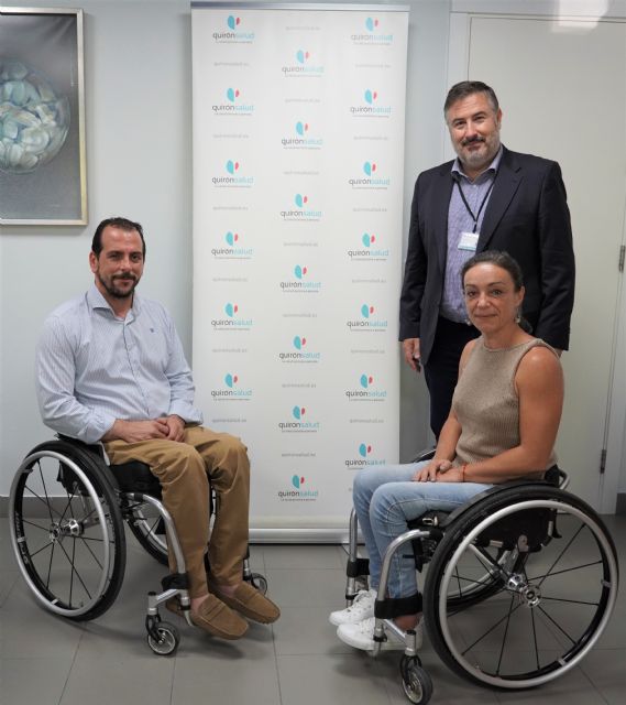 Quirónsalud, Servicio Médico Oficial del equipo murciano de baloncesto adaptado UCAM Murcia BSR - 1, Foto 1