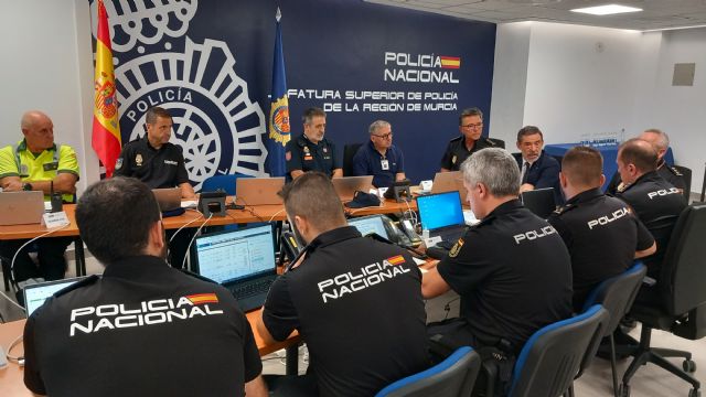 La Policía Nacional inicia el dispositivo especial de Seguridad con motivo de la cumbre de la Unión Europea en Murcia - 1, Foto 1