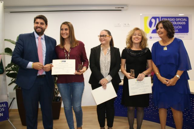 López Miras inaugura la nueva sede del Colegio Oficial de Psicólogos de la Región - 2, Foto 2