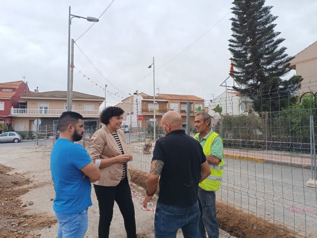 Comienzan las obras en la calle Sangonera la Seca de Puerto Lumbreras - 2, Foto 2