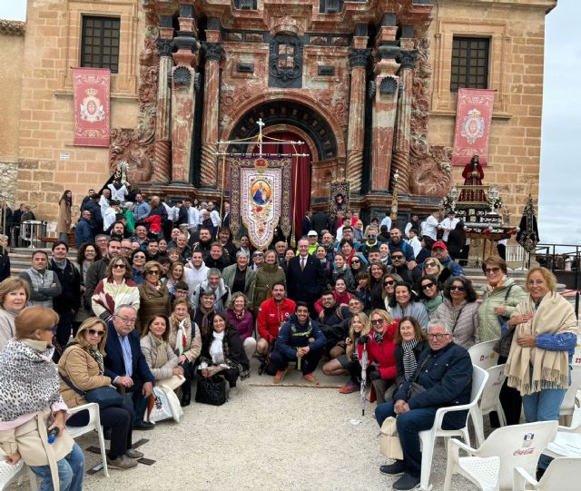 Un centenar de blancos peregrinan a Caravaca con motivo de las XXI Jornadas Diocesanas de Hermandades y Cofradías - 4, Foto 4