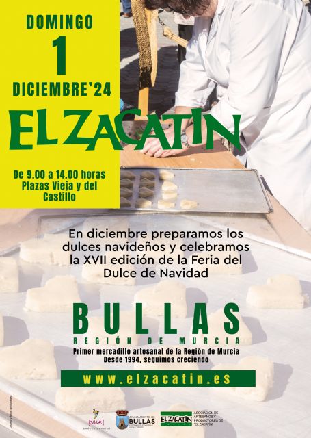 'El Zacatín' de diciembre prepara dulces navideños - 1, Foto 1