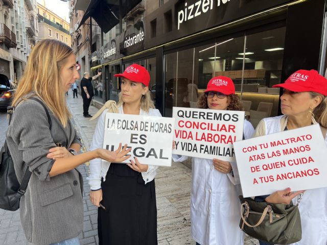 El PSOE pide que se mejoren las condiciones de las trabajadoras del Servicio de Ayuda a Domicilio del Ayuntamiento de Murcia - 1, Foto 1