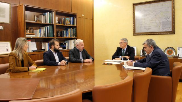 El presidente de la CHS y el alcalde de Mazarrón mantienen un encuentro de trabajo - 1, Foto 1