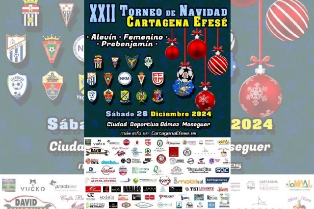 El XII Torneo de Navidad del Cartagena FC reunirá a más de 400 jugadores de fútbol base este sábado - 1, Foto 1