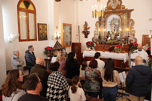 Celebración del día Navidad 2024 en la Ermita de la Virgen de La Huerta, Foto 2