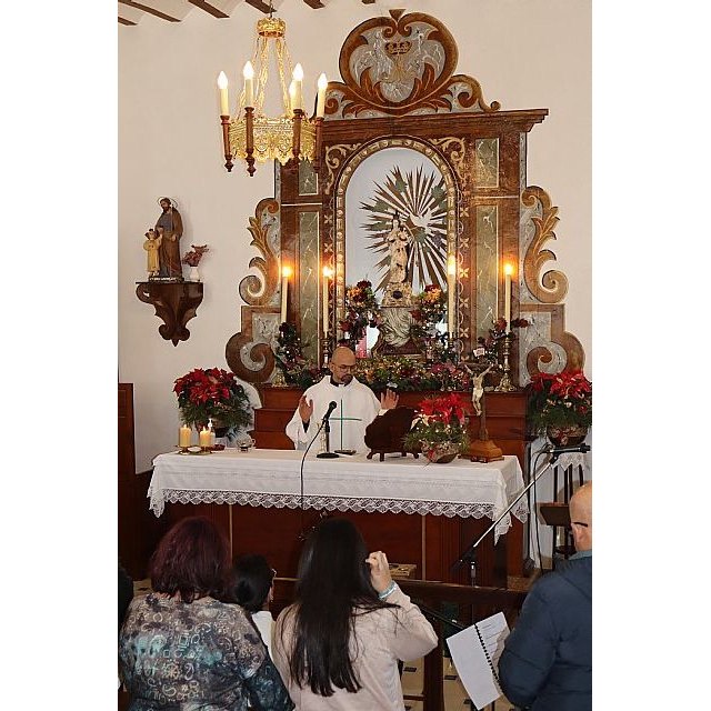 Celebración del día Navidad 2024 en la Ermita de la Virgen de La Huerta, Foto 3