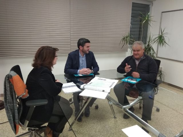 Juan Pagán ha mantenido una reunión con Antonio Luengo, Consejero de Agua, Agricultura, Ganadería, Pesca y Medio Ambiente, para tratar temas importantes para Totana, Foto 6