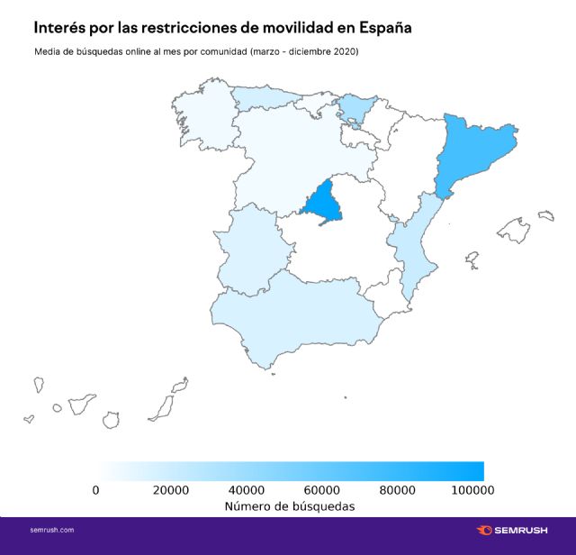 Los españoles, cada vez más interesados en las restricciones de movilidad dentro y fuera de sus comunidades autónomas - 1, Foto 1