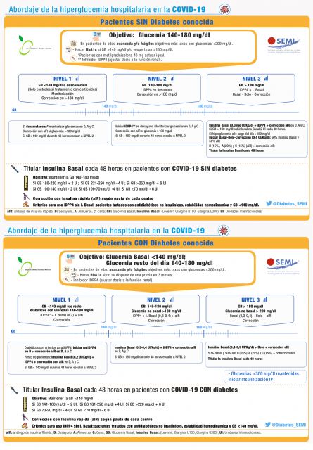 Médicos internistas presentan un algoritmo para el abordaje hospitalario de la hiperglucemia en pacientes COVID-19 - 1, Foto 1