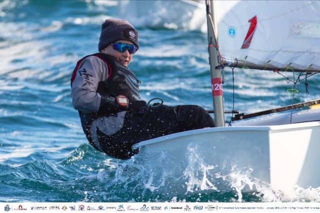 Joan Domingo, en la segunda prueba de hoy sábado - ©Pep Portas | RCN Torrevieja, Foto 1