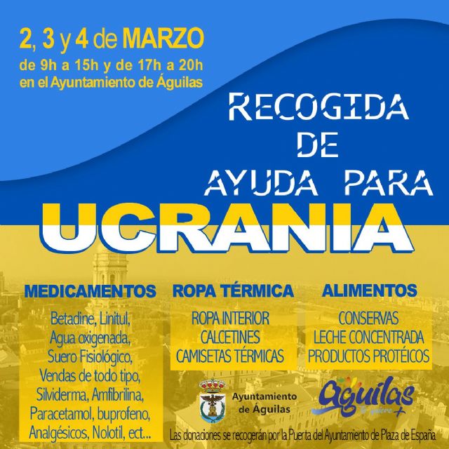 Recogida de medicamentos, ropa y alimentos para Ucrania - 1, Foto 1