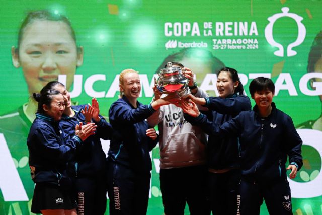 El UCAM Cartagena Tenis de Mesa, gana la Copa de la Reina por 18ª vez - 1, Foto 1