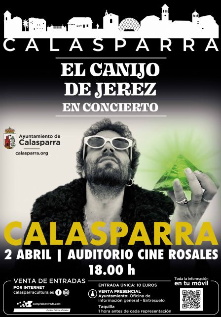 El Canijo de Jerez y la Banda Magnética este sábado 2 de Abril en Calasparra - 1, Foto 1